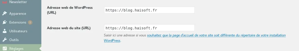 How to change your WordPress URL